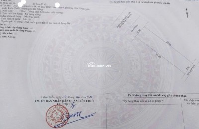 Bán đất đường THẠCH SƠN 3-  gần đường Mê Linh trục chính đi Bà Nà Hills